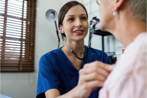 patient and doctor in consultation