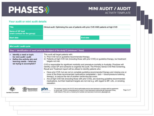 PHASES audit template thumbnail